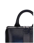 The Attico Black Calf Leather Bos Taurus Shoulder Bag
