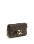 Gucci Brown Calf Leather Bos Taurus Handbag