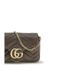 Gucci Brown Calf Leather Bos Taurus Handbag