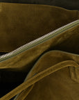 The Attico Bicolor Bovine Leather Shoulder Bag