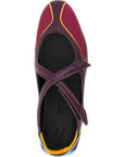 The Attico Multicolor Polyethylene Ballet Flats