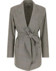 Max Mara Gray Wool Blazer