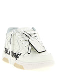 Off-White Bicolor Calfskin Athletic Sneakers