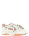 Off-White Multicolor Calfskin Athletic Sneakers