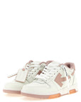 Off-White Multicolor Calfskin Athletic Sneakers