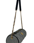 Versace Medusa Quilted Evening Sling Crossbody Bag