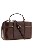 PINKO Brown Calfskin Handbag