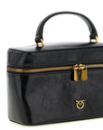 PINKO Black Calfskin Handbag