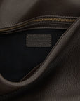 PINKO Brown Lamb Leather Shoulder Bag