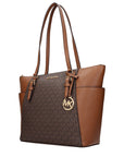 Michael Kors Brown Leather Shoulder Bag