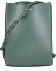 Jil Sander Green Leather Crossbody Bag