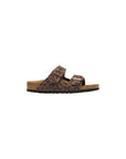 Birkenstock Brown Synthetic Flat Sandals