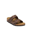 Birkenstock Brown Synthetic Flat Sandals
