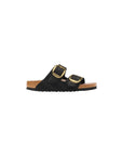 Birkenstock Black Synthetic Flat Sandals