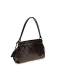 Prada Brown Calf Leather Bos Taurus Handbag