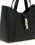 Furla Black Calfskin Tote Bag