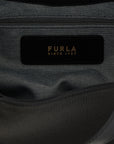 Furla Black Calfskin Tote Bag
