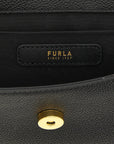 Furla Black Calfskin Handbag
