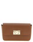 Furla Brown Calfskin Crossbody Bag