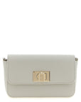 Furla Gray Calfskin Crossbody Bag