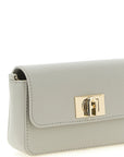 Furla Gray Calfskin Crossbody Bag