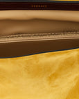 Versace Bicolor Calfskin Clutch Bag