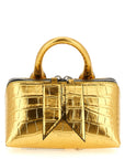 The Attico Gold Bovine Leather Handbag
