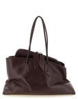 The Attico Purple Bovine Leather Shoulder Bag