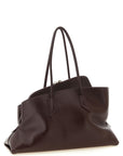 The Attico Purple Bovine Leather Shoulder Bag