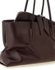 The Attico Purple Bovine Leather Shoulder Bag