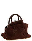 The Attico Brown Bovine Leather Handbag