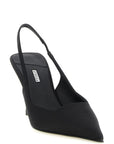 LE SILLA Black Viscose High Heel Pumps