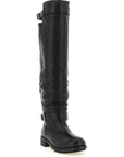 Jimmy Choo Black Leather Over The Knee