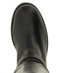 Jimmy Choo Black Leather Over The Knee