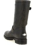Jimmy Choo Black Leather Ankle Boots