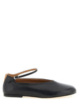 Jil Sander Black Calfskin Ballet Flats