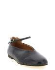 Jil Sander Black Calfskin Ballet Flats