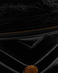 PINKO Black Calfskin Crossbody Bag