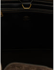 Tod's Brown Calfskin Tote Bag