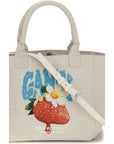 Ganni Beige Polyester Shoulder Bag