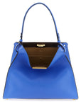 Fendi Blue Calfskin Handbag