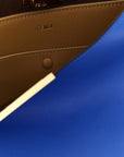 Fendi Blue Calfskin Handbag