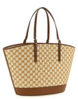 Gucci Brown Cotton Handbag