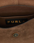 Furla Brown Calfskin Handbag