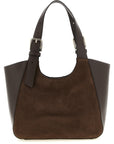 Furla Brown Calfskin Handbag