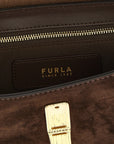 Furla Brown Calfskin Crossbody Bag