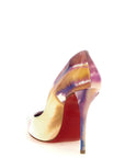 Christian Louboutin Multicolor Calfskin High Heel Pumps