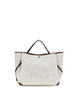Chloé Beige Cotton Shoulder Bag