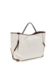 Chloé Beige Cotton Shoulder Bag