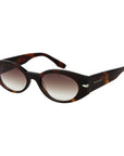 Trussardi Brown Acetate Sunglasses